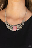 Paparazzi "Celestial Eden" Pink Necklace & Earring Set Paparazzi Jewelry