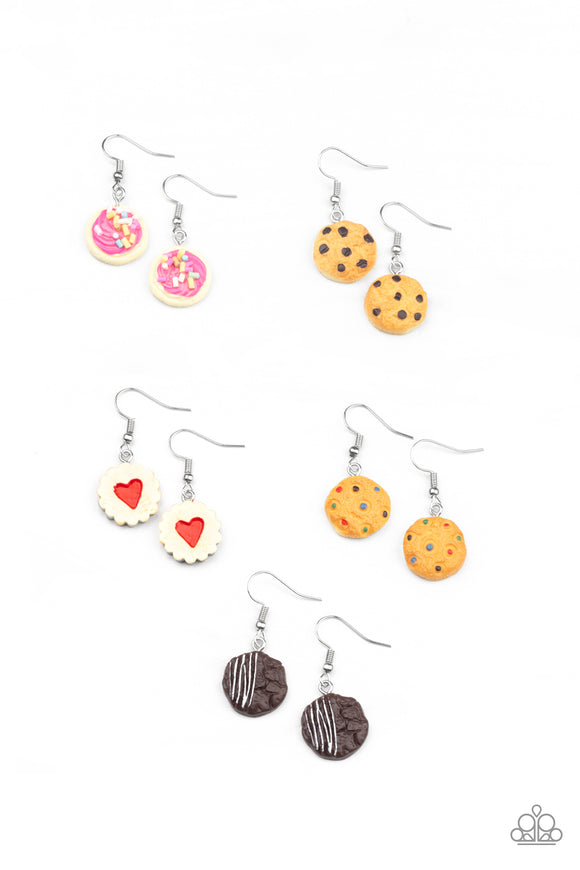 Girl's Starlet Shimmer 10 for $10 325XX Cookie Earrings Paparazzi Jewelry