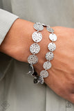 Paparazzi "Rooted To The Spotlight" FASHION FIX Silver Bracelet Paparazzi Jewelry