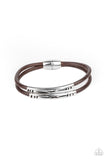 Paparazzi "What a WANDER-ful World" Brown Bracelet Paparazzi Jewelry