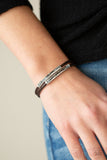 Paparazzi "What a WANDER-ful World" Brown Bracelet Paparazzi Jewelry
