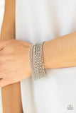 Paparazzi "I Woke Up Like This" White Bracelet Paparazzi Jewelry