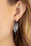 Paparazzi "Curves In All The Right Places" Black Earrings Paparazzi Jewelry