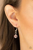 Paparazzi "Mega Modern" Pink Necklace & Earring Set Paparazzi Jewelry