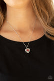Paparazzi "Treasures of the Heart" Red Necklace & Earring Set Paparazzi Jewelry
