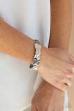 Paparazzi "Absolutely Applique" Silver Bracelet Paparazzi Jewelry