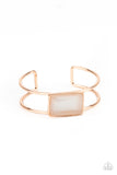 Paparazzi "Rehearsal Refinement" Rose Gold Bracelet Paparazzi Jewelry