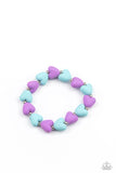 Girl's Starlet Shimmer 10 for 10 254XX Multi Heart Bracelets Paparazzi Jewelry
