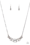 Paparazzi "Bride-to-BEAM" Black Necklace & Earring Set Paparazzi Jewelry