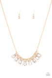 Paparazzi "Sparkly Ever After" Gold Necklace & Earring Set Paparazzi Jewelry