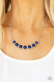 Paparazzi "Serenely Scalloped" Blue Necklace & Earring Set Paparazzi Jewelry