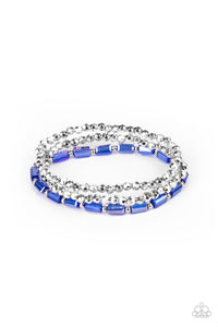 Paparazzi "Elegant Essence" Blue Oil Spill Bracelet Paparazzi Jewelry