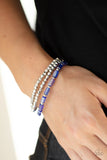 Paparazzi "Elegant Essence" Blue Oil Spill Bracelet Paparazzi Jewelry