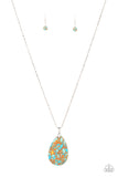 Paparazzi "Extra Elemental" Brown Necklace & Earring Set Paparazzi Jewelry