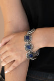 Paparazzi "Dreamy Destinations" Blue Bracelet Paparazzi Jewelry