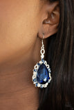 Paparazzi "Royal Recognition" Blue Earrings Paparazzi Jewelry