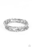 Paparazzi "Elegant Essence" Silver Bracelet Paparazzi Jewelry