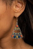 Paparazzi "Desert Fiesta" Multi Earrings Paparazzi Jewelry
