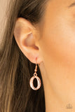 Paparazzi "OVAL The Limit" Copper Necklace & Earring Set Paparazzi Jewelry
