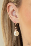 Paparazzi "BEACHfront And Center" Copper Necklace & Earring Set Paparazzi Jewelry