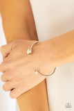 Paparazzi "Romantically Rustic" White Bracelet Paparazzi Jewelry