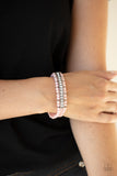 Paparazzi "Vintage Beam" Pink Bracelet Paparazzi Jewelry