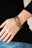 Paparazzi "Trending In Tread" Brass Bracelet Paparazzi Jewelry