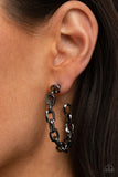 Paparazzi "Stronger Together" Black Earrings Paparazzi Jewelry
