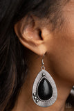Paparazzi "Western Fantasy" Black Earrings Paparazzi Jewelry