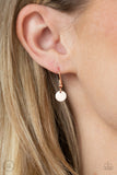 Paparazzi "Musically Minimalist" Copper Choker Necklace & Earring Set Paparazzi Jewelry