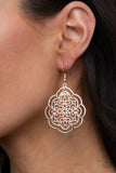 Paparazzi "Tour De Taj Mahal" Rose Gold Earrings Paparazzi Jewelry