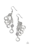 Paparazzi "Im Always Bright" Silver Earrings Paparazzi Jewelry