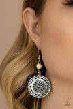 Paparazzi "Flowering Frontiers" White Earrings Paparazzi Jewelry