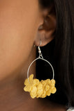 Paparazzi "Flirty Florets" Yellow Earrings Paparazzi Jewelry