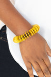 Paparazzi "Caribbean Reefs" Yellow Bracelet Paparazzi Jewelry