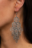 Paparazzi "The Shakedown" Silver Earrings Paparazzi Jewelry