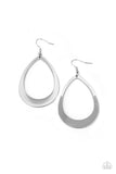 Paparazzi "Fierce Fundamentals" Silver Earrings Paparazzi Jewelry