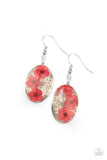 Paparazzi "Encased Enchantment" Pink Earrings Paparazzi Jewelry