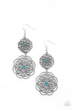 Paparazzi "Mandala Mecca" Blue Earrings Paparazzi Jewelry