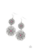 Paparazzi "Mandala Mecca" Pink Earrings Paparazzi Jewelry