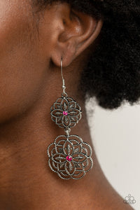 Paparazzi "Mandala Mecca" Pink Earrings Paparazzi Jewelry