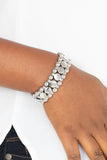 Paparazzi "Metro Magnetism" Silver Bracelet Paparazzi Jewelry