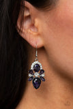 Paparazzi "Stunning Starlet" Purple Earrings Paparazzi Jewelry