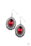 Paparazzi "Glacial Gardens" Red Earrings Paparazzi Jewelry