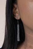 Paparazzi "Metro Mirage" Black Necklace & Earring Set Paparazzi Jewelry