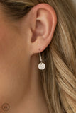 Paparazzi "Musically Minimalist" Silver Choker Necklace & Earring Set Paparazzi Jewelry