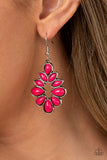 Paparazzi "Burst Into Teardrops" Pink Earrings Paparazzi Jewelry