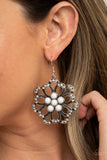 Paparazzi "Dazzling Dewdrops" White Earrings Paparazzi Jewelry