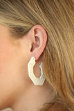 Paparazzi "Fabulously Fiesta" White Earrings Paparazzi Jewelry