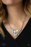 Paparazzi "Cosmic Coronation" Multi Necklace & Earring Set Paparazzi Jewelry